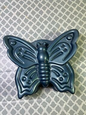 Nordic Ware Teal Metallic Butterfly Cake Pan